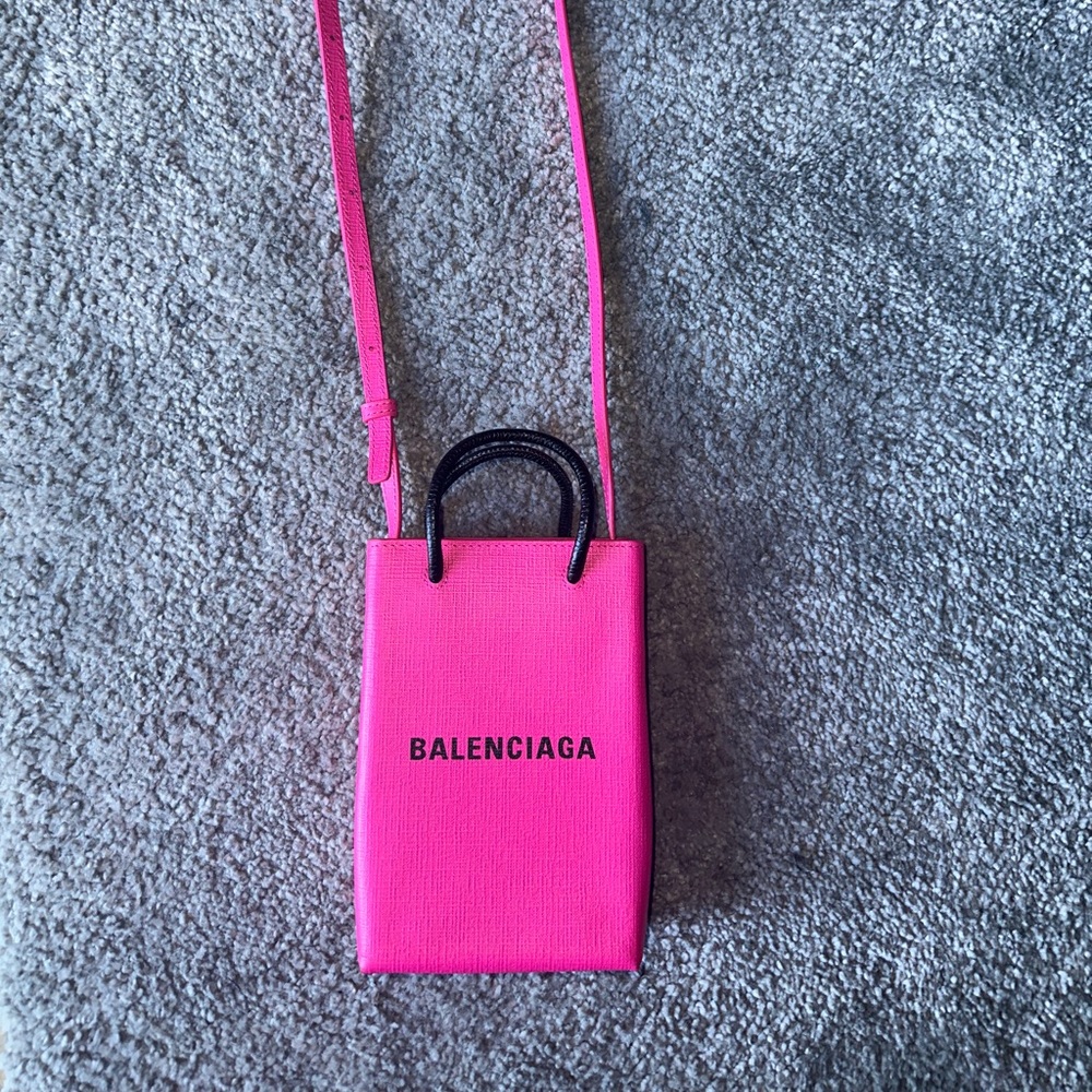 PINK MINI TOTE BAG